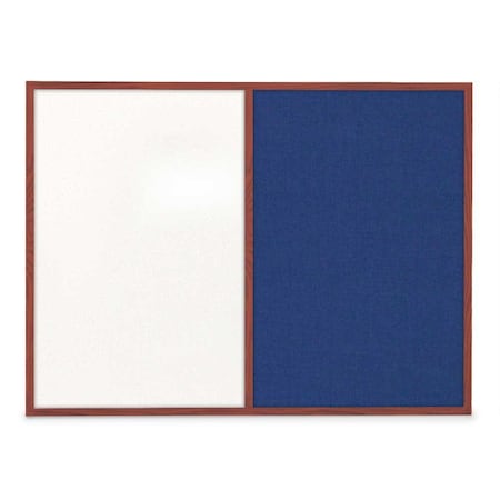 United Visual Products Sliding Door Indoor Enclosed Corkboard, 3 UV9000ACS-SATIN-BLACK